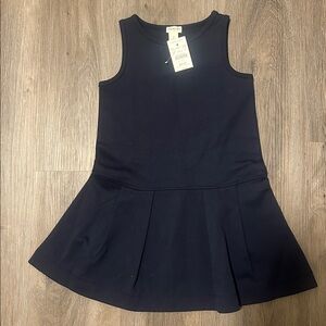 Crewcuts Sleeveless Navy Kids Dress